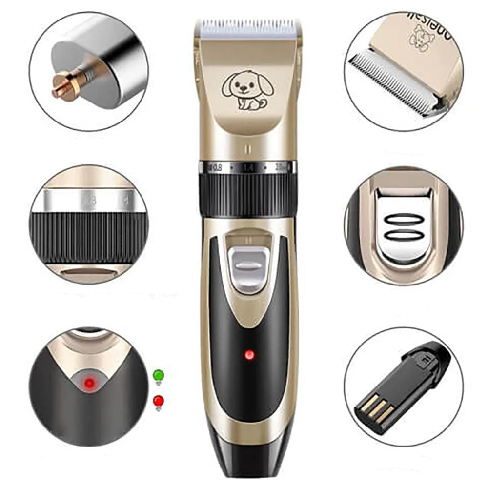 Pet Grooming Trimmer Set