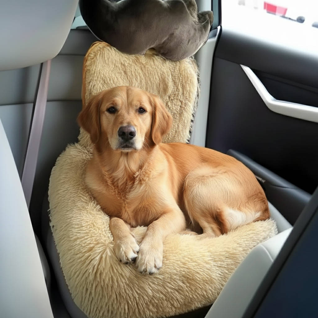 Luxury Dog Car Booster Seat