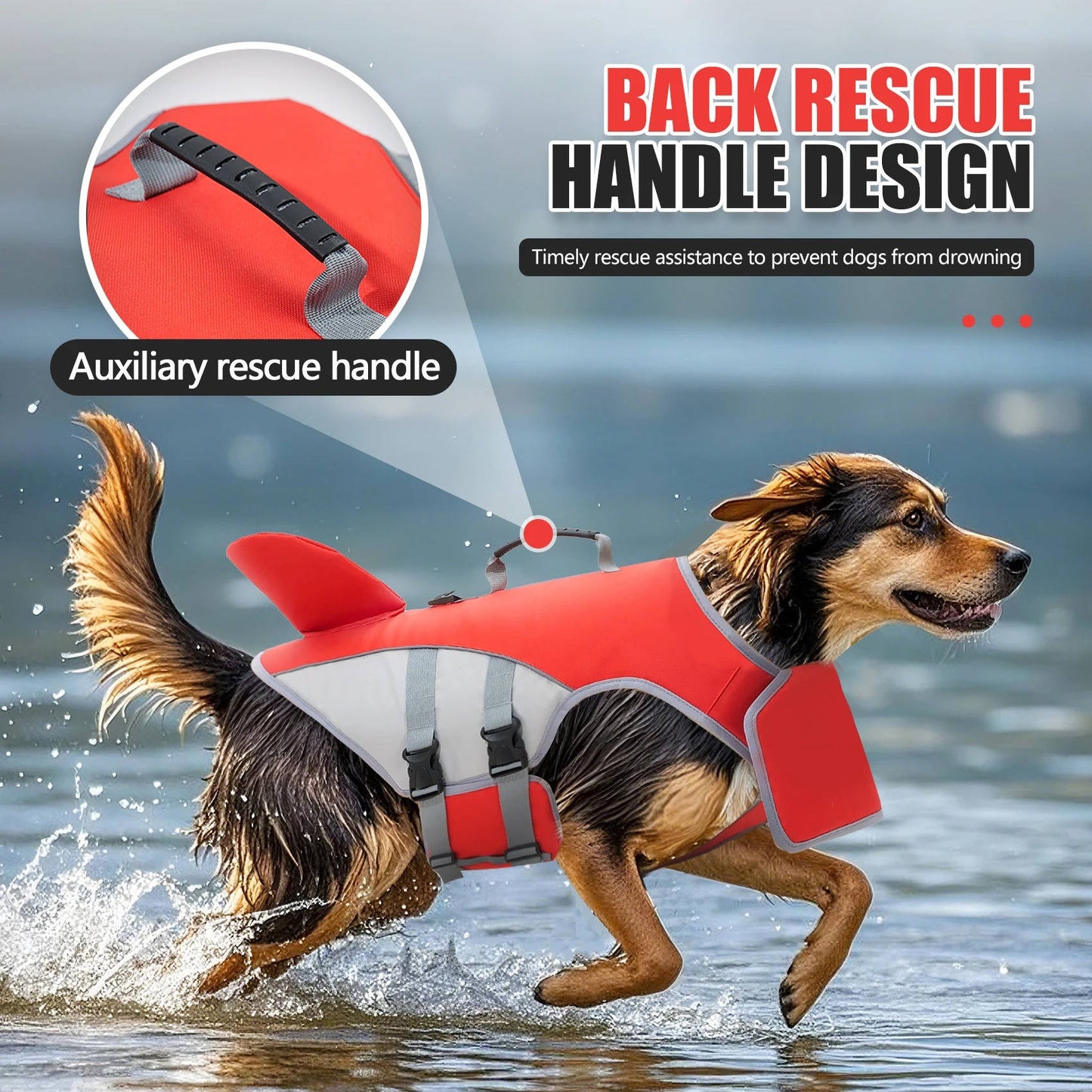 Dog Float Life Jacket