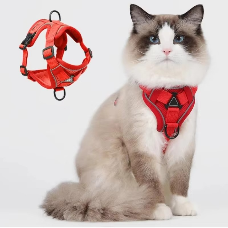Reflective Cat Harness and Leash