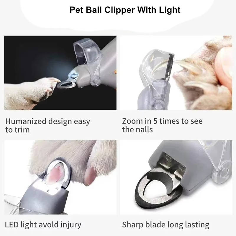 Pet Nail Clipper With Light