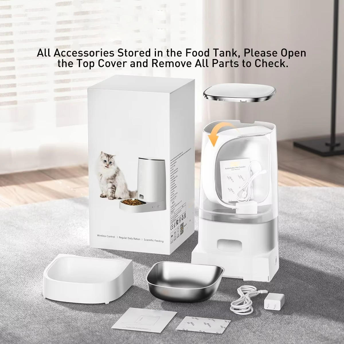 Automatic WiFi Cat Feeder