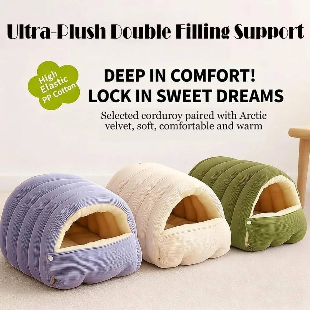 Dog & Cat Cave Bed